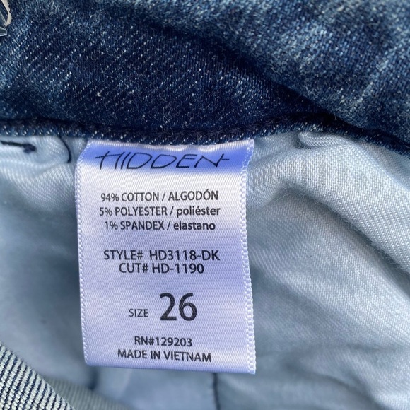Hidden Los Angeles Happi Flare Jeans 26 - Picture 5 of 6